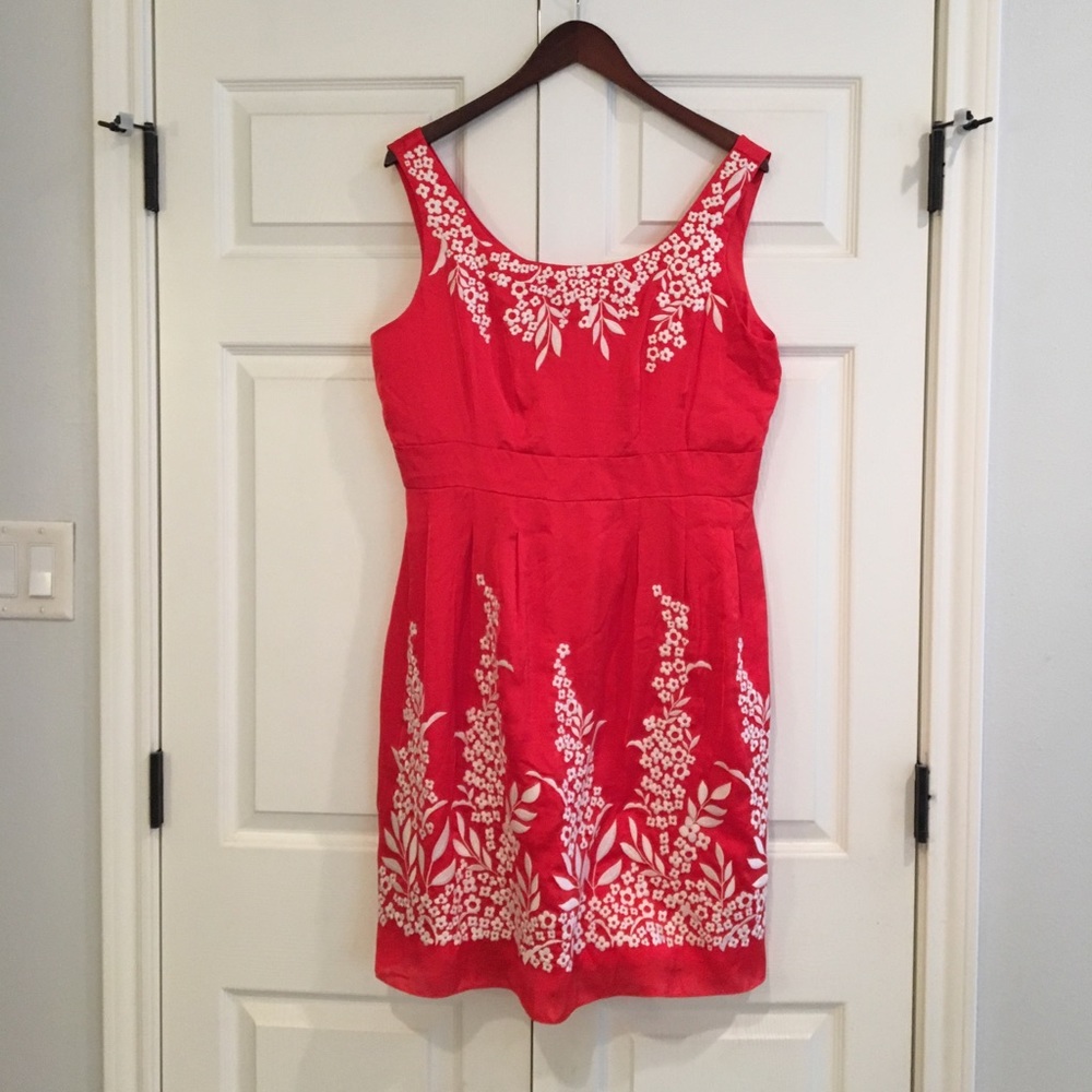 ANTONIO MELANI Lined Red Dress 14